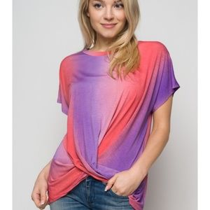 Ombré Printed Top